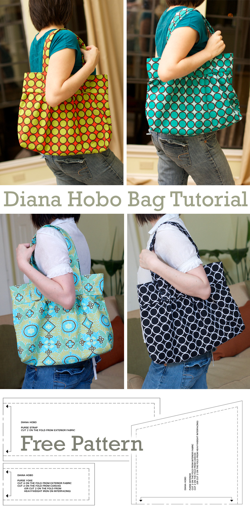 Diana Hobo Bag – Free Pattern