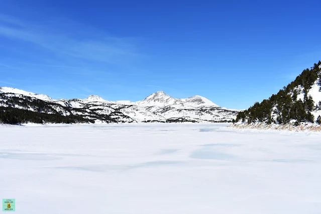 Excursión al Lac des Bouillouses con raquetas