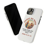 Thirst No More: Jesus and the Samaritan Woman Slim Phone Case