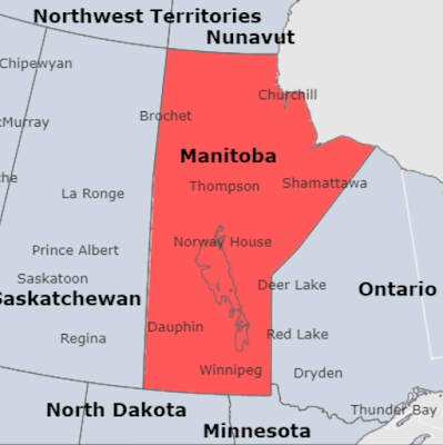 North West Manitoba ZIP Code