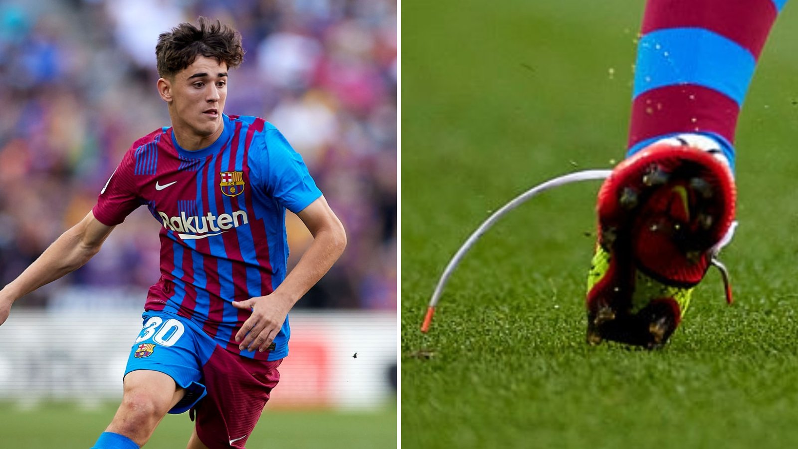 Barcelona&#39;s Youngster Gavi Wears Boots Untied - Footy Headlines