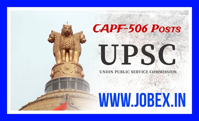 CENTRAL ARMED POLICE FORCE - UPSC