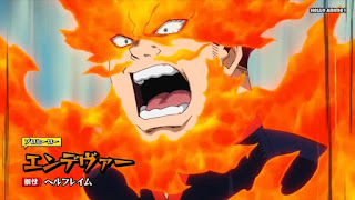 ヒロアカ アニメ 4期16話 エンデヴァー Endeavor 轟炎司 Todoroki Enji  | 僕のヒーローアカデミア79話 仮免講習 補講 My Hero Academia