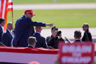 Trump threatens lengthy jail sentences for many who 'cheat' within the election if he wins
