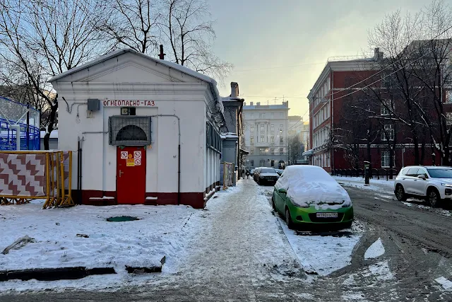 Малый Власьевский переулок, газорегуляторный пункт Мосгаз