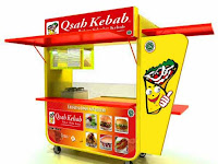 Download Contoh Stiker Gerobak Kebab Format CDR
