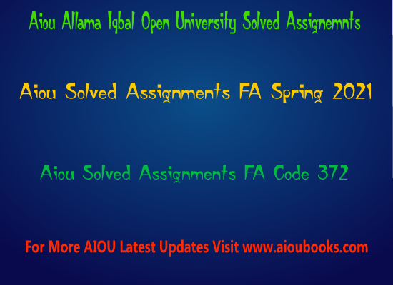 aiou-solved-assignments-fa-code-372