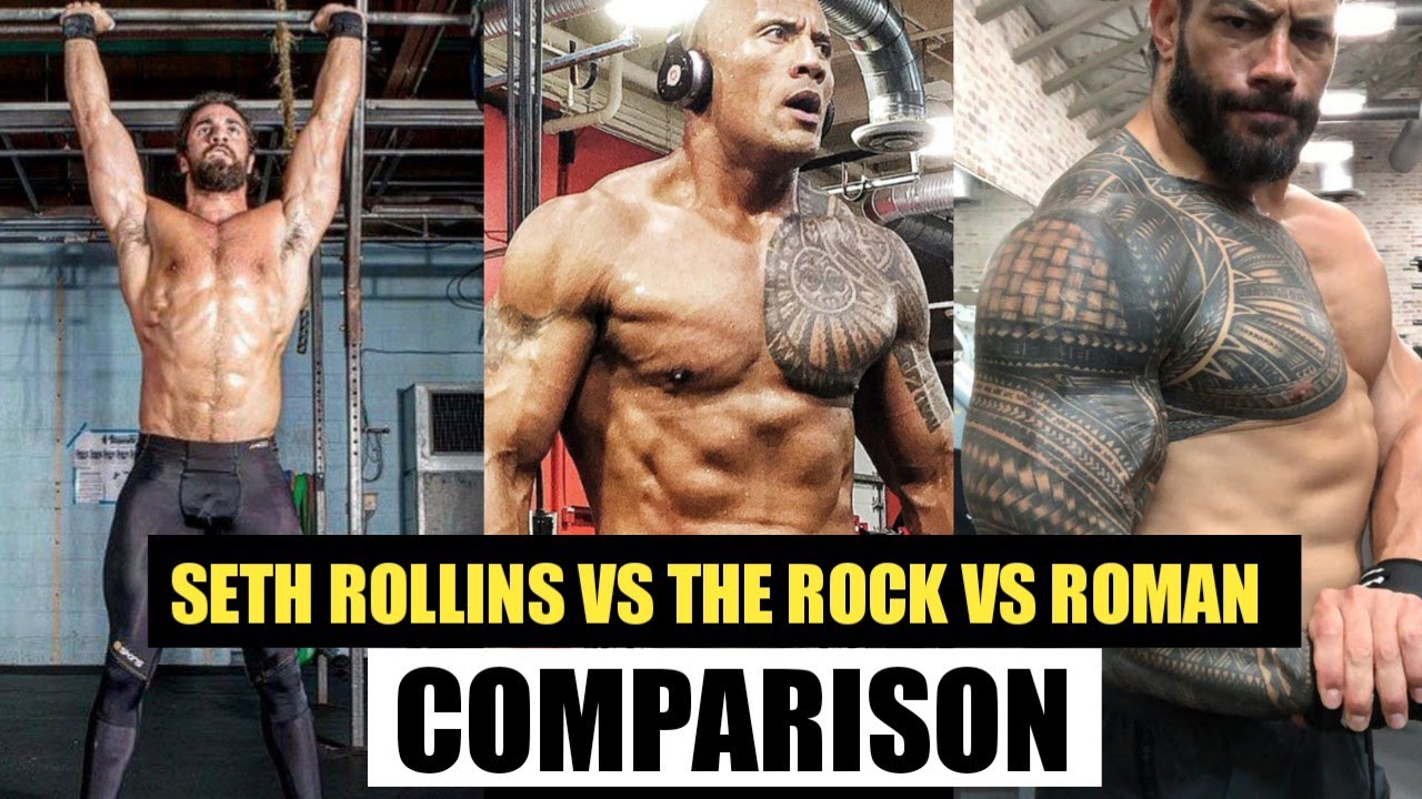 WWE Roman Reigns Vs The Rock Top Real Comparison