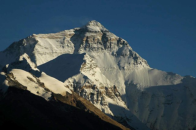 Mount Everest North Face seen from Tibet