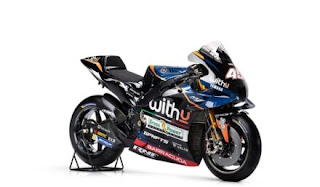 Livery Yamaha RNF WithU MotoGP musim 2022, Hitam Biru !!!