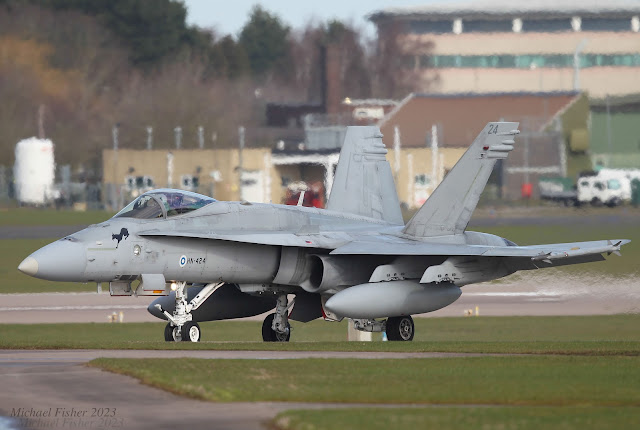 HN424/24 F/A-18C HävLLv 31 Finnish Air Force