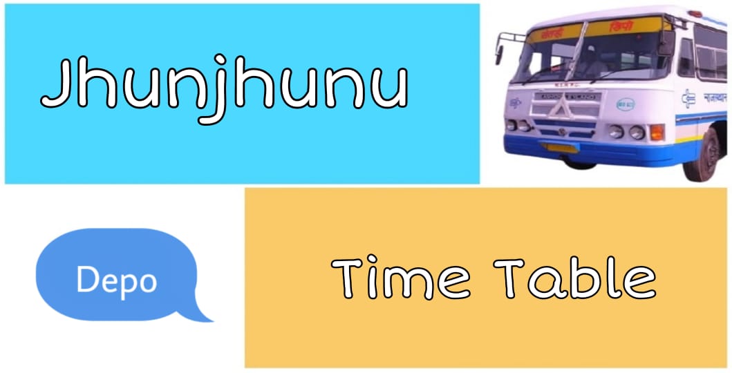 Jhunjhunu Roadways Bus Time Table