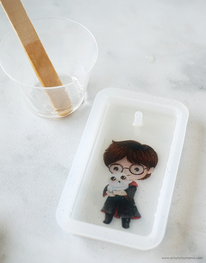 Harry Potter Resin Keychains