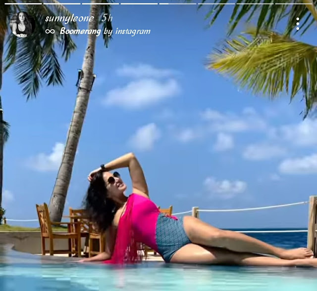 Sunny leone bikini photos from maldives