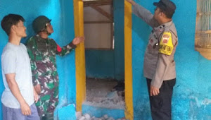 Kabid Humas Polda Jabar : Polisi Patroli Mitigasi Bencana Paska Gempa, 53 Bangunan Rusak