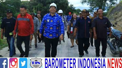 Bupati Samosir Dampingi Kunker DPRD Sumut Tangkas M. Lumban Tobing ke Samosir.