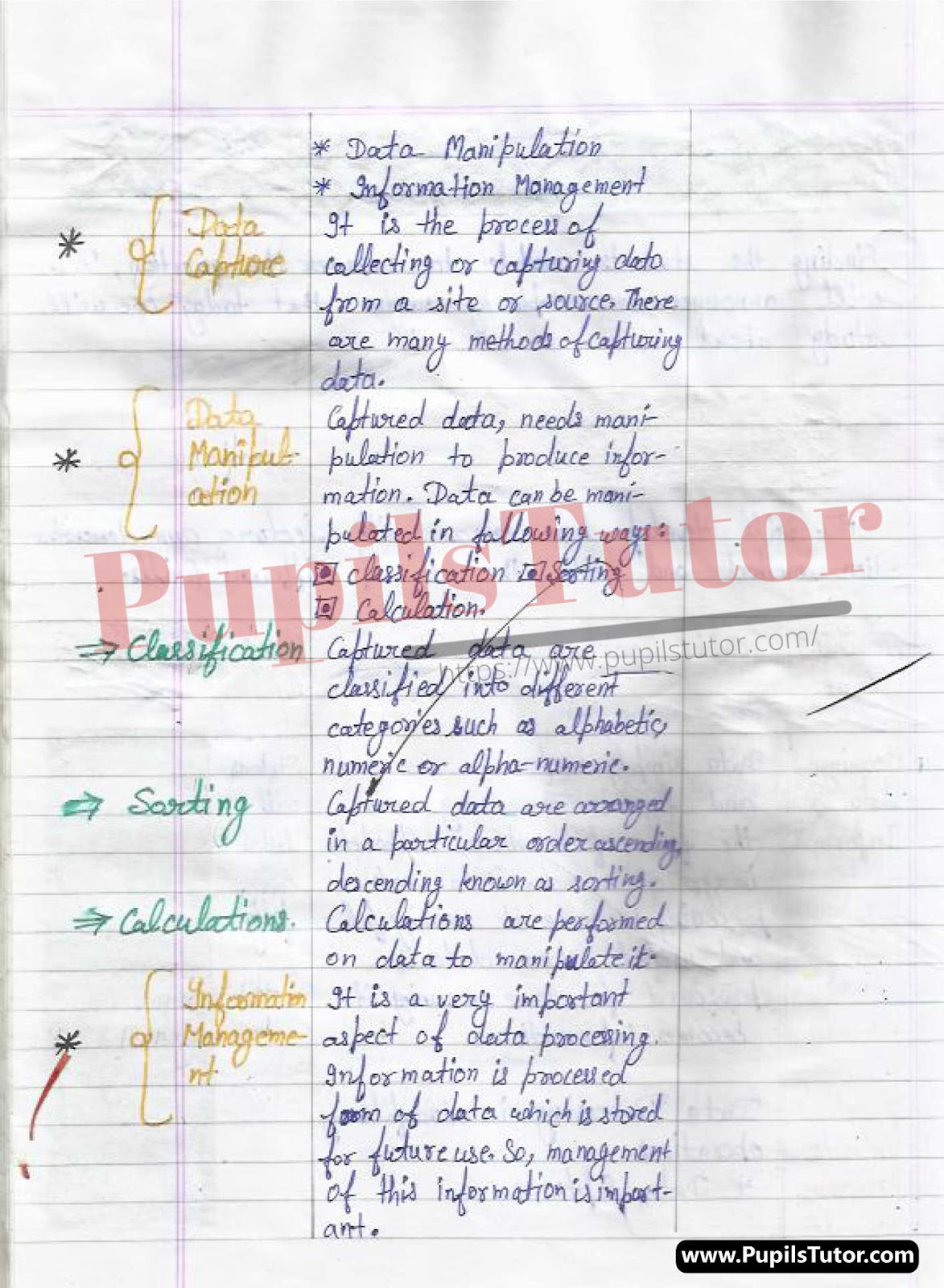 BED, DELED, BTC, BSTC, M.ED, DED And NIOS Teaching Of Computer Science Innovative Digital Lesson Plan Format On Data Processing In Computer Topic For Class 4th 5th 6th 7th 8th 9th, 10th, 11th, 12th  – [Page And Photo 4] – pupilstutor.com