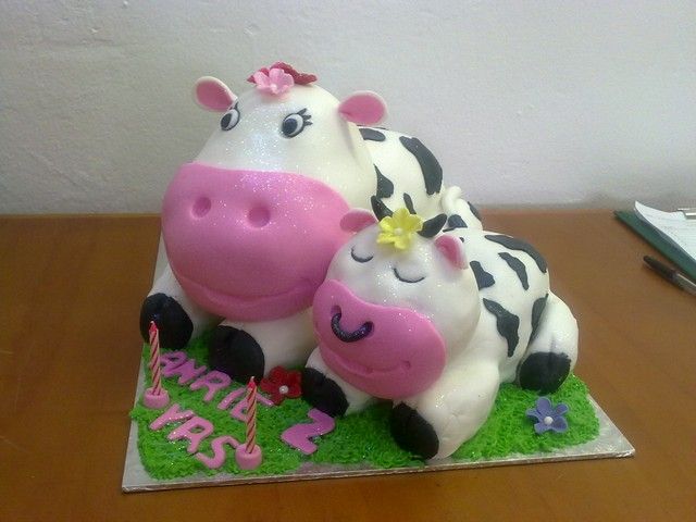 cow cake ideas