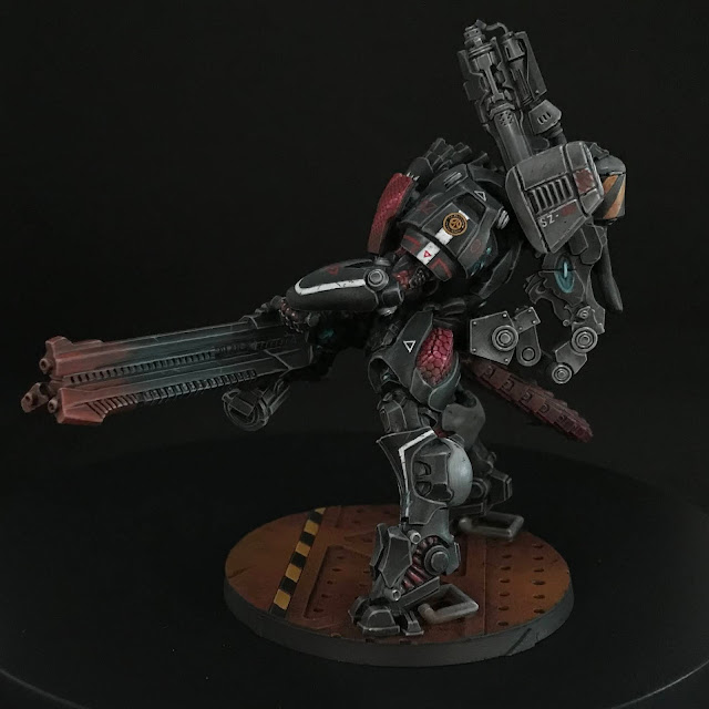 INFINITY NOMADS TUNGUSKA: Szalamandra Squadron - freehand