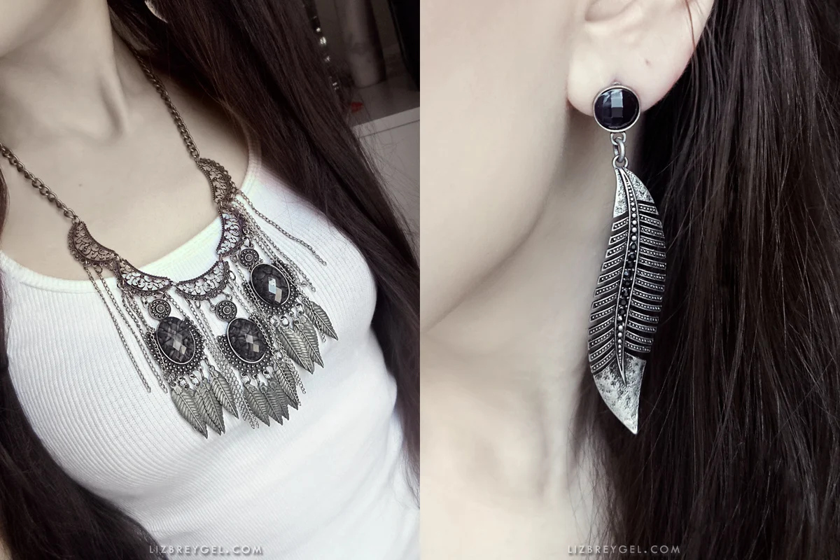 how to wear gothic jewelry?