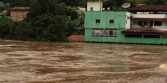 Sobe para 433 o número de cidades em situação de emergência pelas chuvas em Minas Gerais