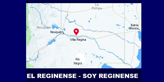 Villa Regina en el mapa.