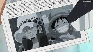 ワンピースアニメ ドレスローザ編 745話 トラファルガー・ロー 麦わらのルフィ 同盟 | ONE PIECE Episode 745