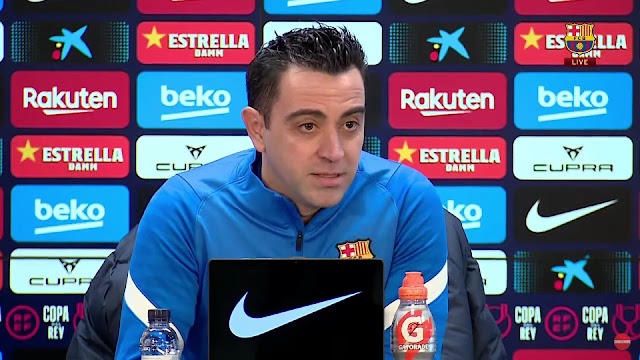 تشافي يتحدث عن مصير عثمان ديمبلي مع برشلونة
