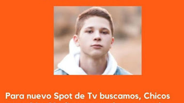 CASTING en SANTIAGO de CHILE: Se buscan NIÑOS entre 14 a 16 años para COMERCIAL de TV