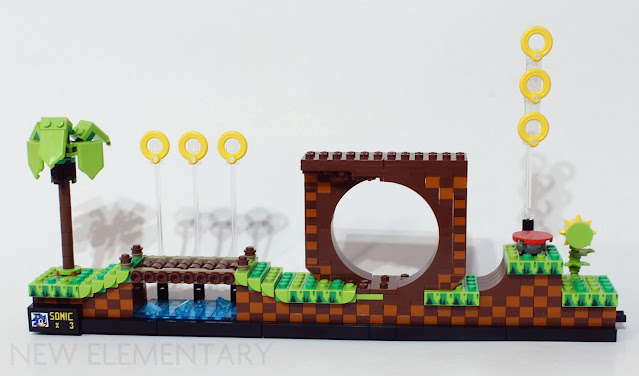 LEGO Sega Dimensions Minifigure 71244 - Sonic the Hedgehog w/ Ring