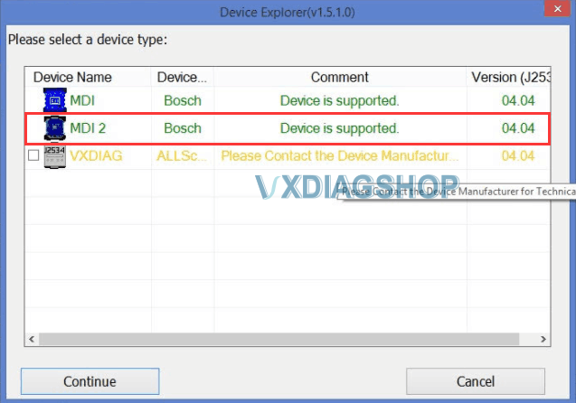 VXDIAG GM with Techline Connect SPS2 1