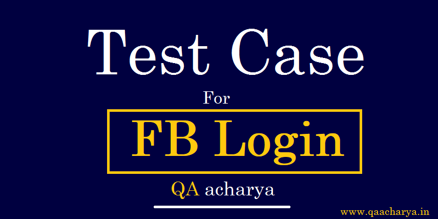 Test Cases: Facebook Login Page: Front-End, PDF