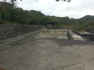 Sea swimming pool on Rangitoto Island built by prison labour.