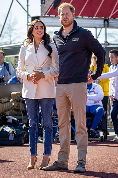 The couple attended the Invictus Games in The Hague last month