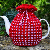 Basket Rib Teapot Cosy - 4 Cup Traditional Teapot