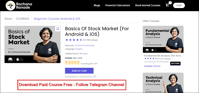 Basics Of Stock Market By CA Rachana Ranade