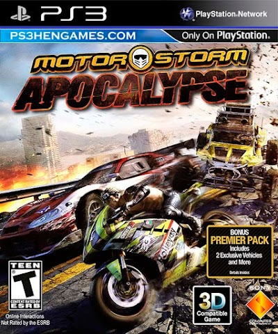 MotorStorm Apocalypse [NO HAN] [PKG/Carpeta] [HEN/CFW] [BCES00484 / NPUA80661 / NPEA00315] [Español] PS3