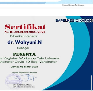 dr.Wahyuni,N.Puteri Parigi Moutong,Yang Mendedikasikan Profesinya Untuk Bangsa Dan Negara 