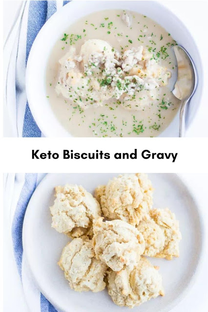 Keto Biscuits and Gravy