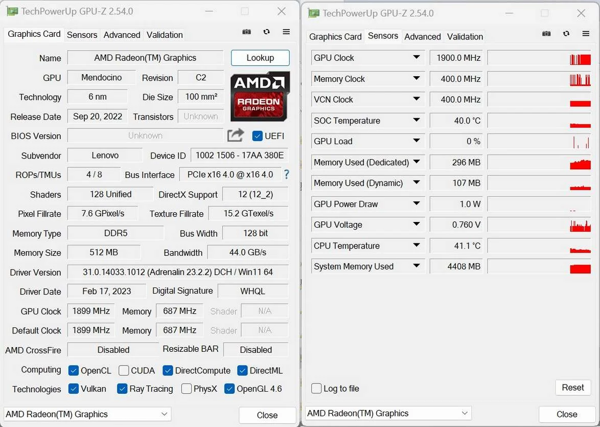 Benchmark Lenovo IdeaPad 1 14AMN7 3HID