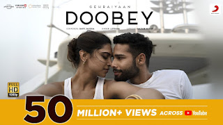 Doobey Lyrics - Lothika | Gehraiyaan Movie