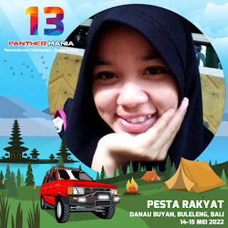 Twibbon Pesta Rakyat Panther Mania ke 13 Tanggal 14-15 Mei 2022