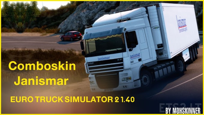 [ComboSkin JANISMAR International] – ETS2 1.40