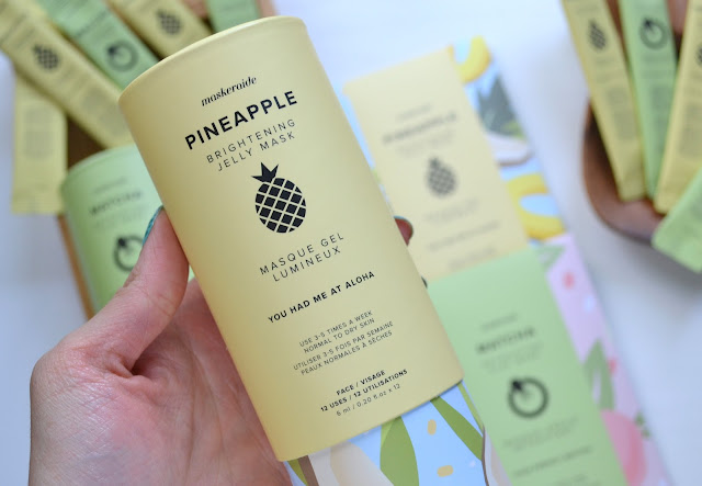 MaskerAide Pineapple Brightening Jelly Mask