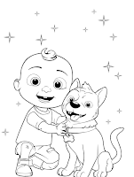 Baby J.J and Bingo his dog