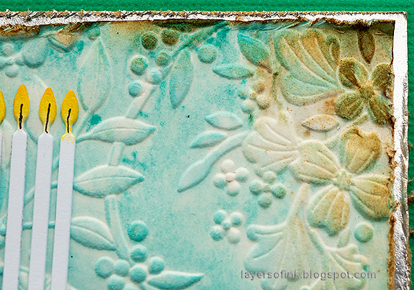 Layers of ink - Birthday Cake Card Tutorial by Anna-Karin Evaldsson.
