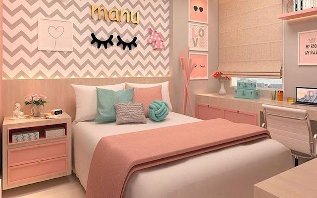 Best Minimalist Teenage Girls Bedroom Decoration 2022