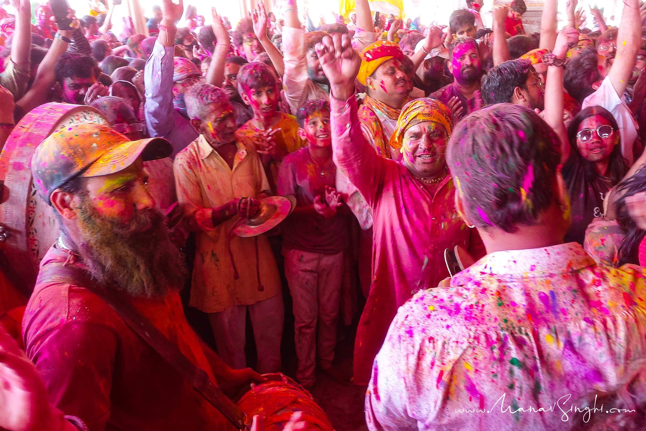 Holi Festival at Govind Dev Ji Temple Jaipur