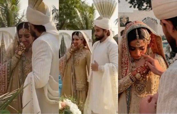 Saboor Aly and Ali Ansari's Wedding See the emotional moments