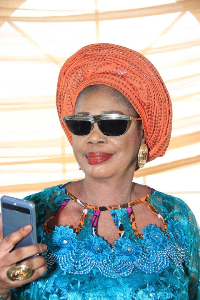 Style Statements At The Final Burial Party Of Alhaja Fatima Opeifa, (The Mogaji Adinni, Surulere Central Mosque) In Lagos